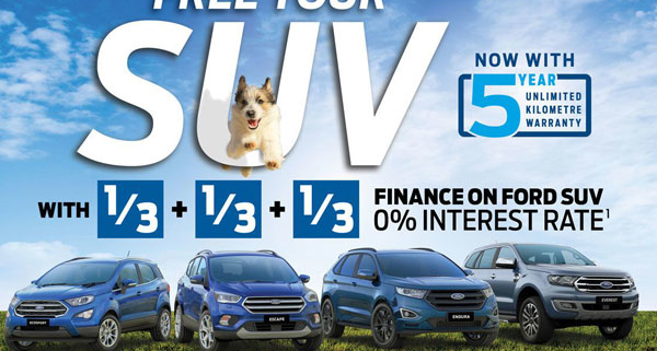 Ford Finance SUV Promotion